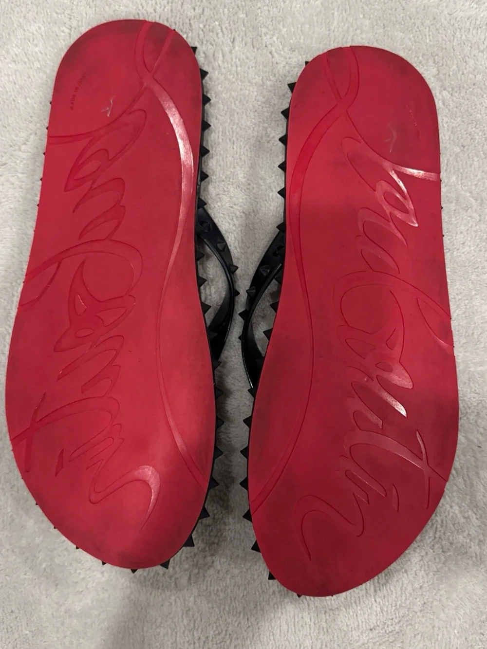 Christian Louboutin designer flip